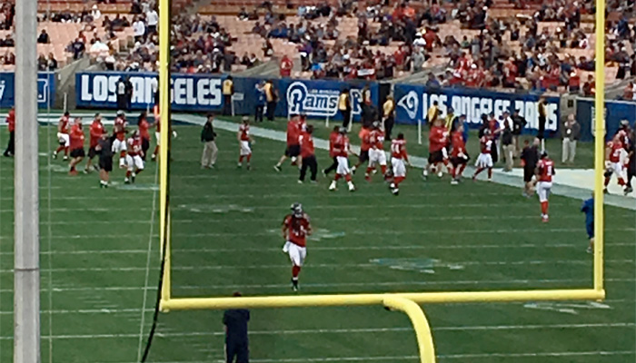 LA Rams Game 2016